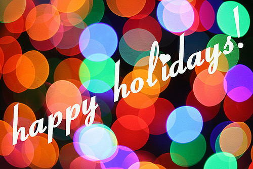 happy holidays!